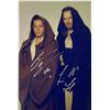 Image 1 : Star Wars Ewan McGregor and Liam Neeson facsimile signed  photo