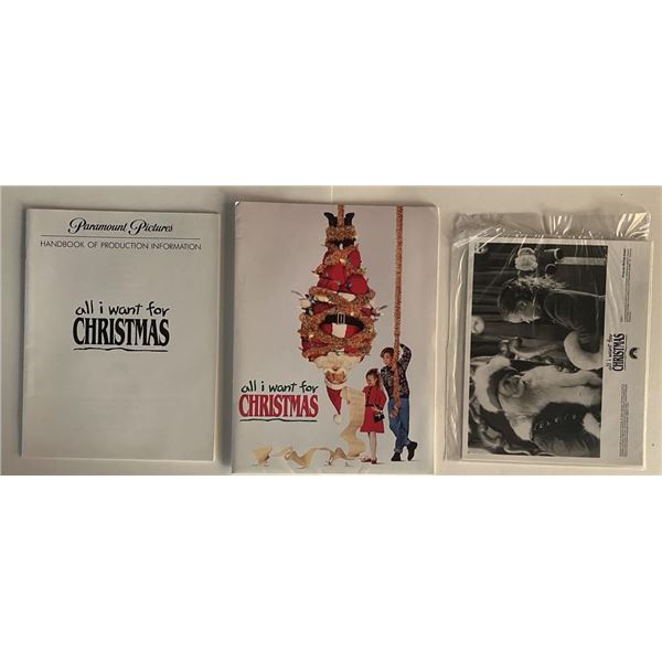 All I Want For Christmas press kit