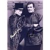 Image 1 : Octopussy Kristina Wayborn and Roger Moore facsimile signed  movie photo