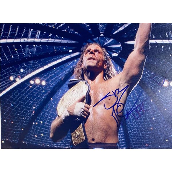 Mr. WrestleMania Shawn Michaels facsimile signed  photo