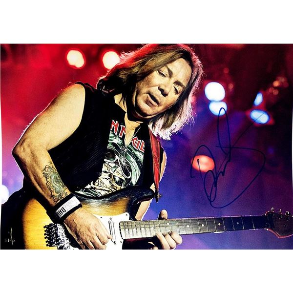 Iron Maiden Davie Murray facsimile signed  photo