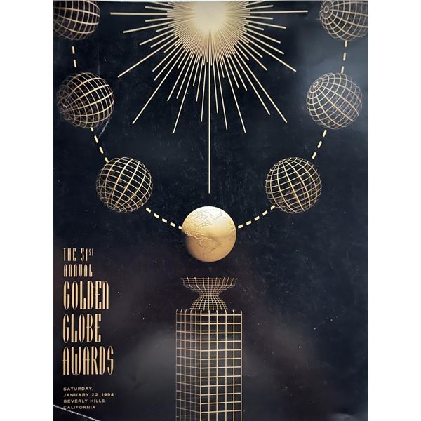 Original 51st Annual Golden Globe Awards Program