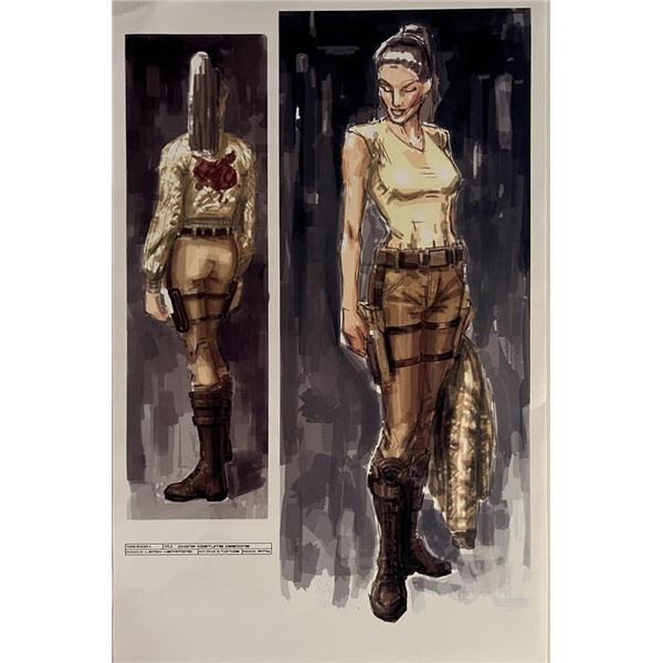 Lara Croft Tomb Raider Paramount Pictures concept art