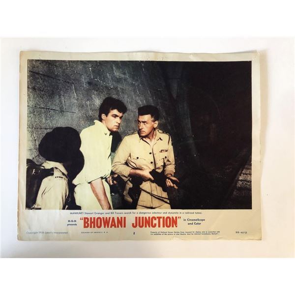 Bhowani Junction original 1955 vintage lobby card