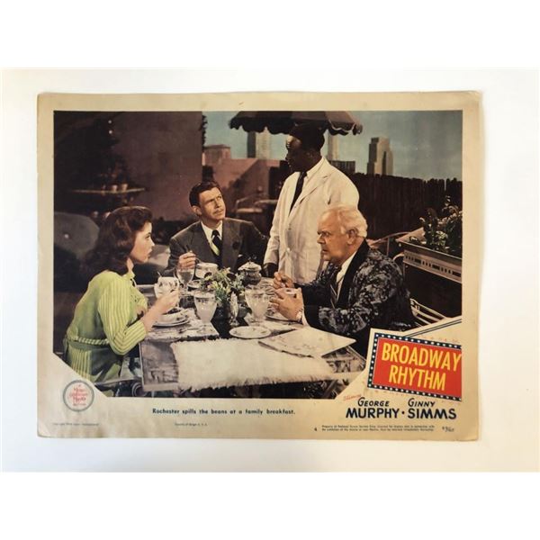 Broadway Rhythm original 1944 vintage lobby card