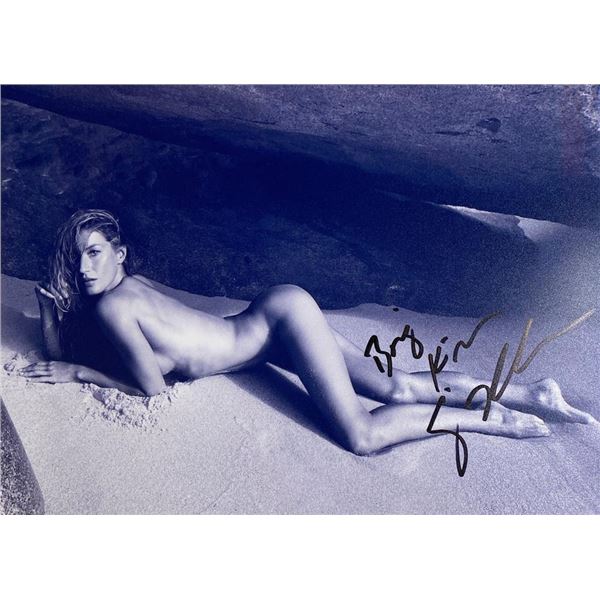 Gisele BÃ¼ndchen facsimile signed  photo