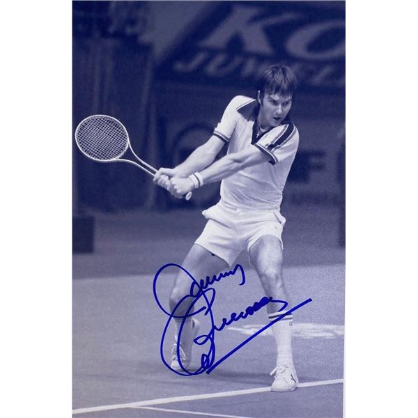 Tennis champ Jimmy Connors facsimile signed  photo