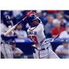 Image 1 : Atlanta Braves Ronald Acuna Jr facsimile signed  photo