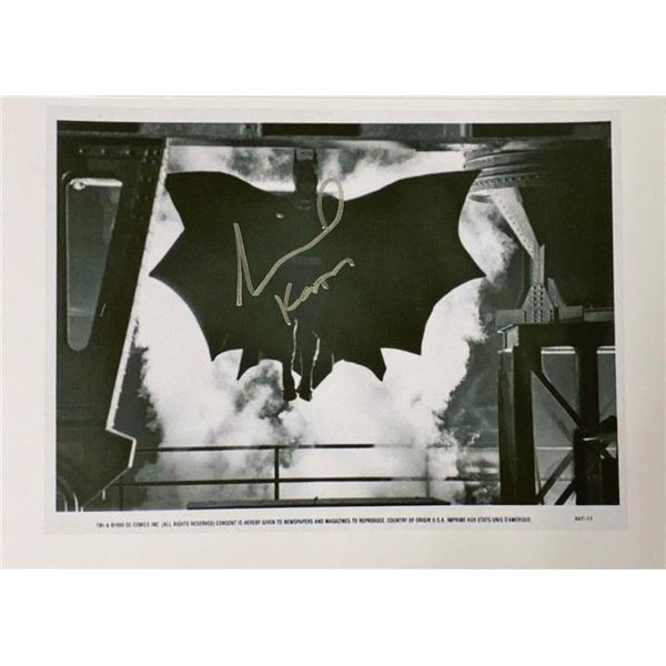 Batman Michael Keaton facsimile signed movie photo