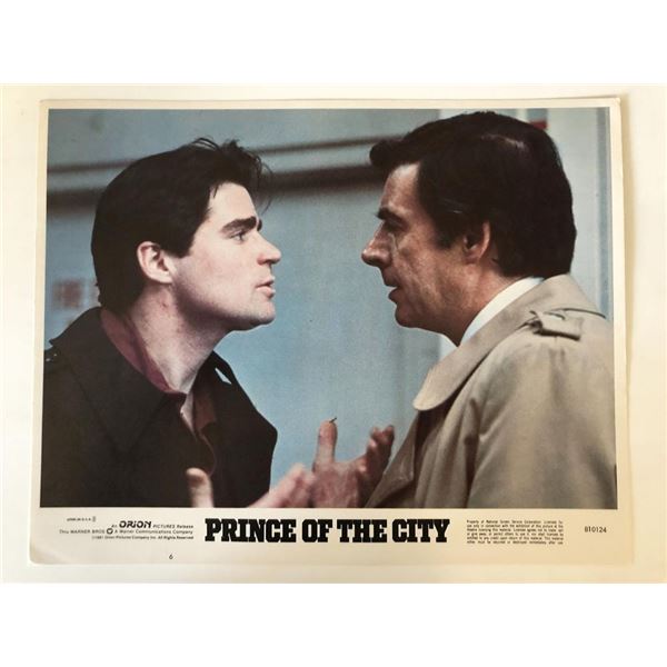 Prince of the City original 1981 vintage lobby card