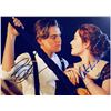 Image 1 : Titanic Leonardo DiCaprio and Kate Winslet facsimile signed  movie photo