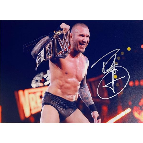 Pro Wrestler Randy Orton facsimile signed  photo