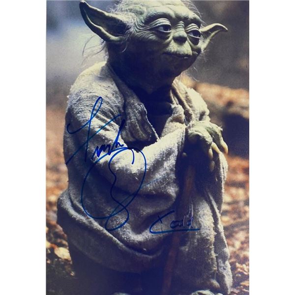Star Wars Yoda Frank Oz facsimile signed  movie photo