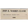 Image 1 : John Wooden Classic Press Assignment Card