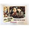 Image 1 : Three for the Show original 1954 vintage lobby card