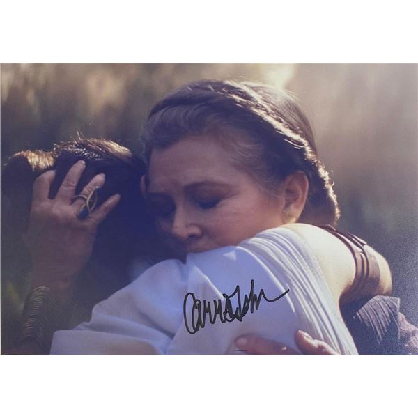 Star Wars Carrie Fisher facsimile signed movie photo