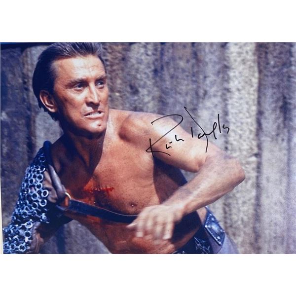 Spartacus Kirk Douglas facsimile signed  movie photo