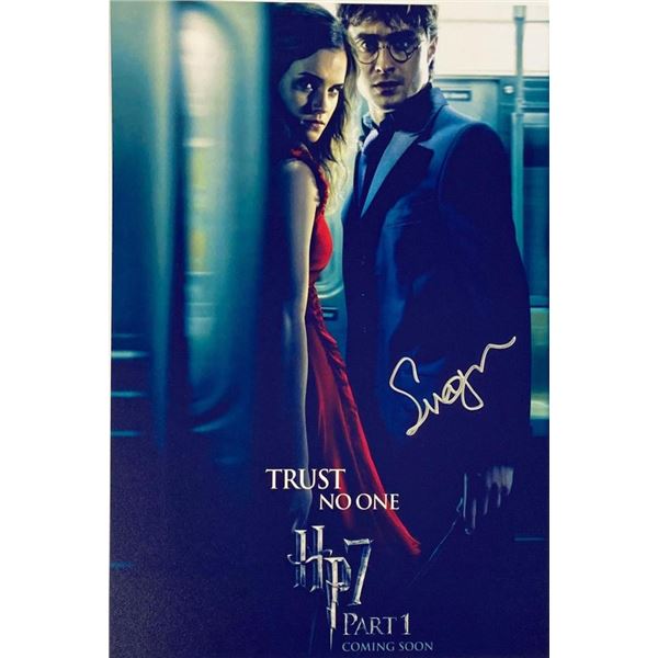 Harry Potter and the Deathly Hallows â€“ Part 1 Emma Watson facsimile signed movie