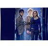 Image 1 : Harry Potter Daniel Radcliffe and Emma Watson facsimile signed movie photo