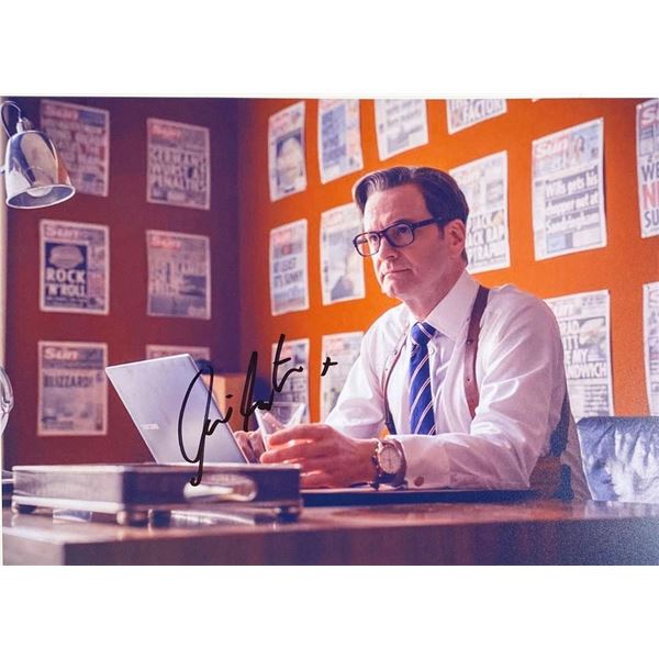 Kingsman: The Secret Service Colin Firth facsimile signed  movie photo