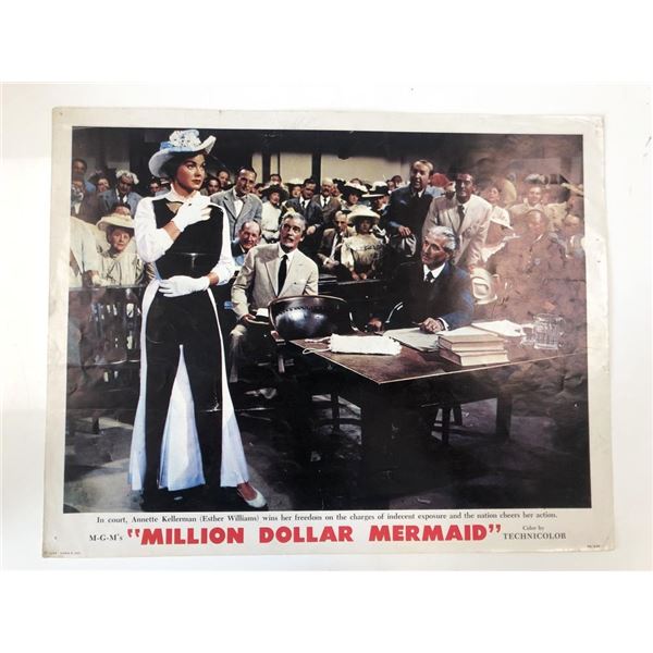 Million Dollar Mermaid original 1952 vintage lobby card