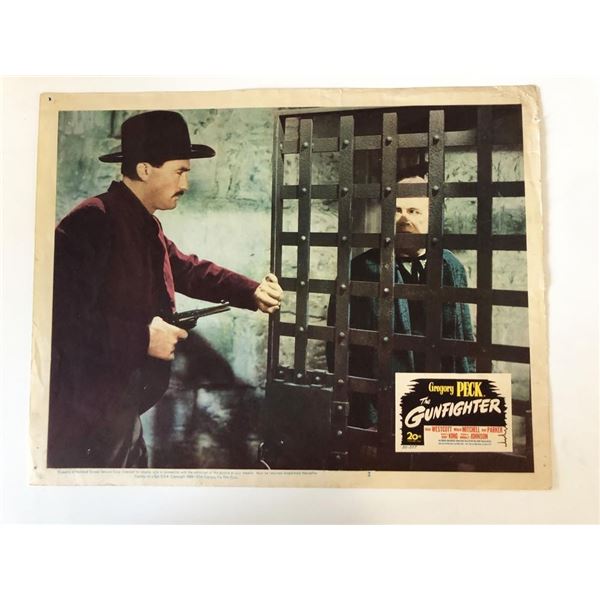 The Gunfighter original 1950 vintage lobby card