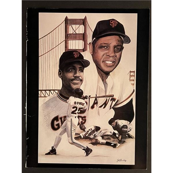 MLB MVP San Francisco Giants Barry Bonds Magazine Page