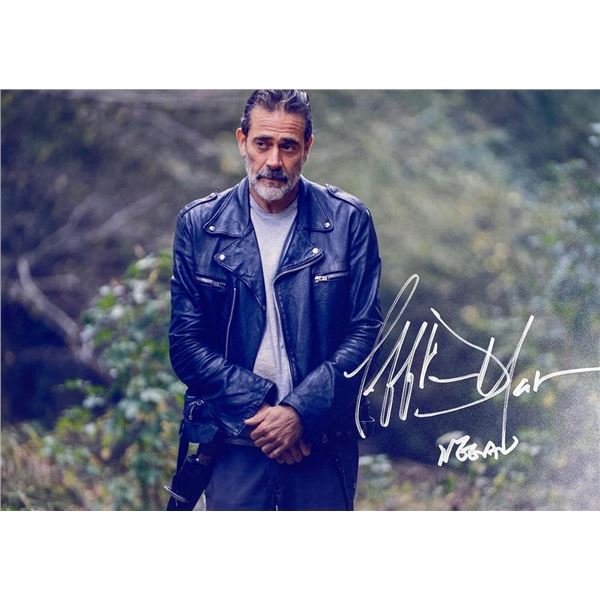 The Walking Dead Jeffrey Dean Morgan facsimile signed  photo