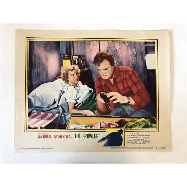 The Prowler original 1951 vintage lobby card