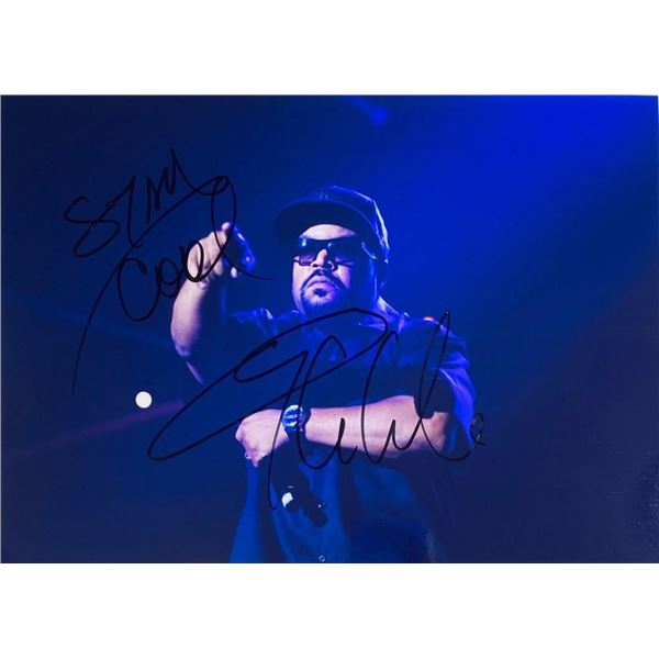 Ice Cube facsimile signed  photo