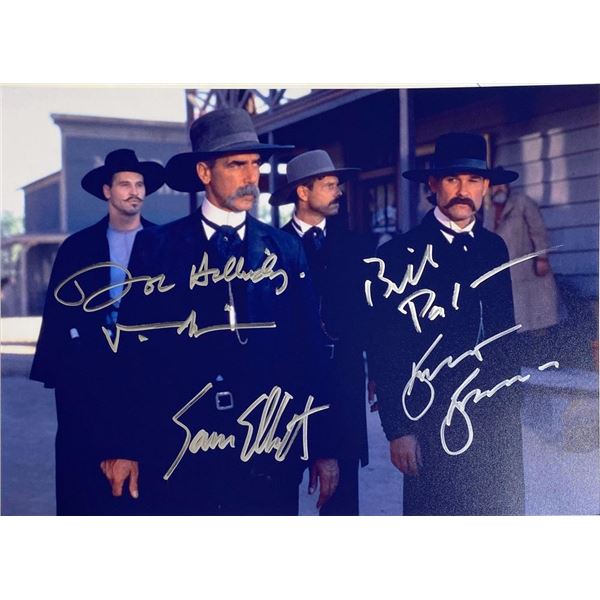 Tombstone cast facsimile signed  movie photo