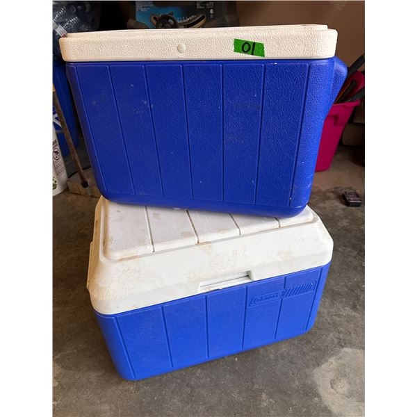 2 Camping coolers