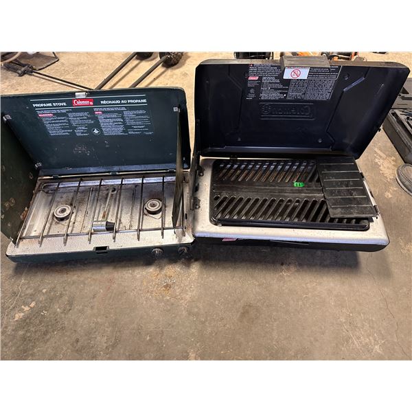 2 camp stoves