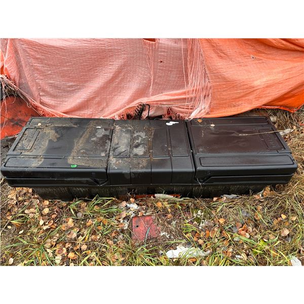 Pickup truck tool storage box