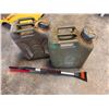 Image 2 : Gerry cans and auto ice scrapper