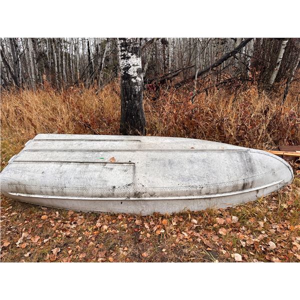 Aluminium fishing boat