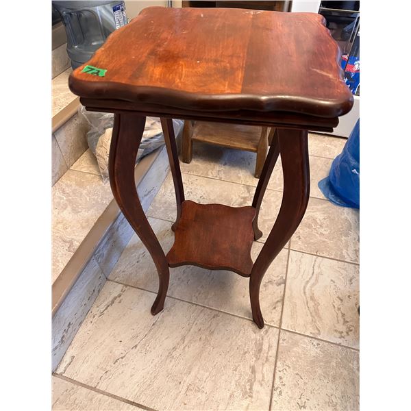 Solid wood vintage side table