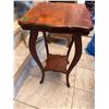 Solid wood vintage side table