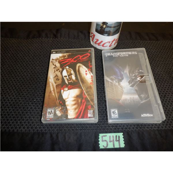 PSP video games, 300, Transformers the Game