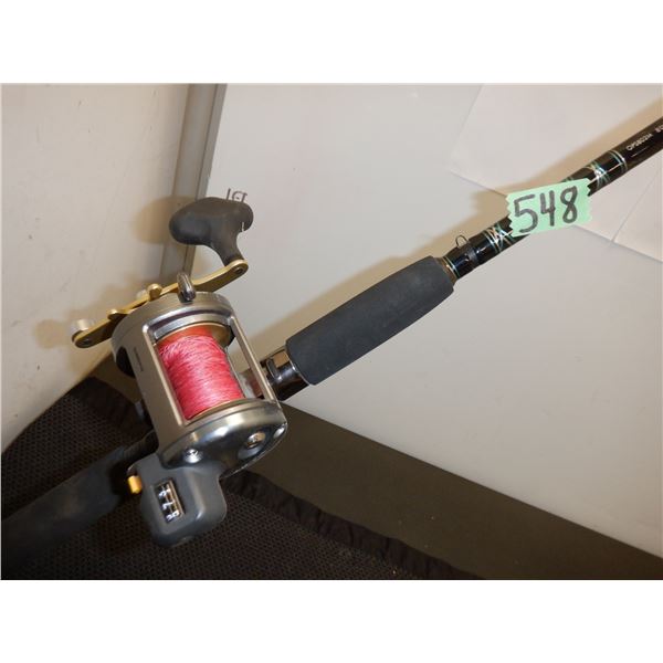 Fishing rod and reel