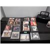 Image 1 : 16 music CDs and small ghetto blaster by Sony