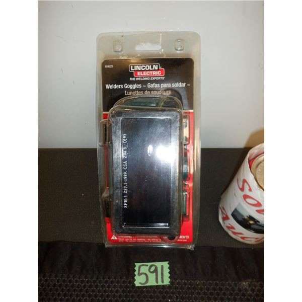 Lincoln Electric brand welder's googles