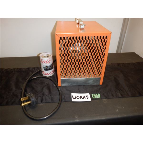Portable worksite/garage heater