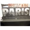 Image 3 : 2 Large wall art pieces featuring Paris, France and Venice