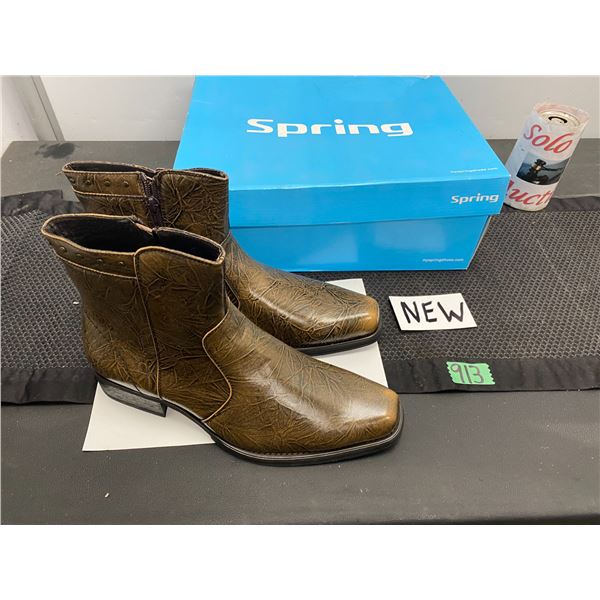 New men's dress boots size 42