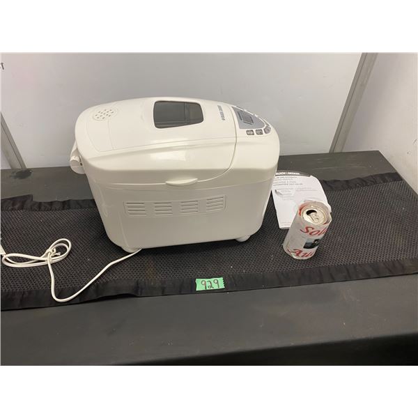 Black & Decker automatic bread maker