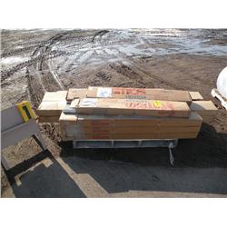 pallet of new hot water radiators