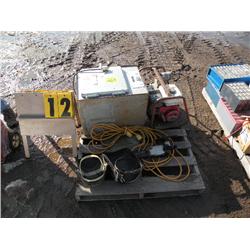 welding rod dryer waterpump grinder helmets
