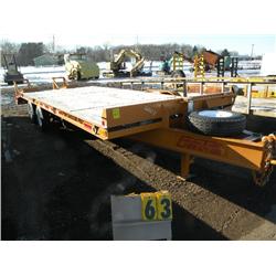 2007 Econoline Backhoe Pro trailer