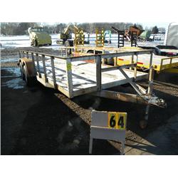 1998 PCT skid loader trailer